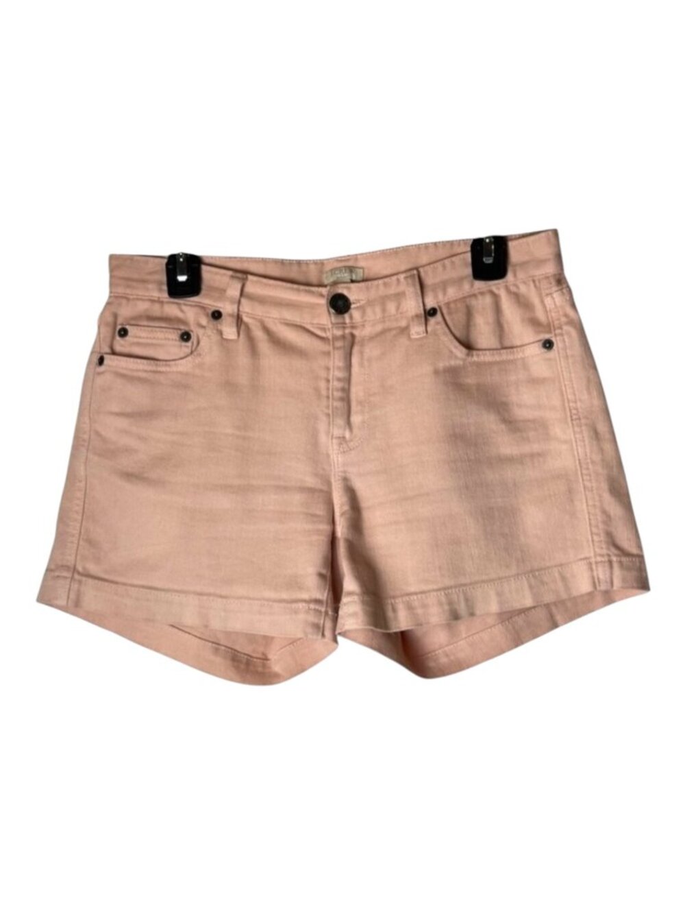 J Crew Shorts Women 2‎ Pink Stretch Denim Cotton Preppy Outdoor Vacation Summer